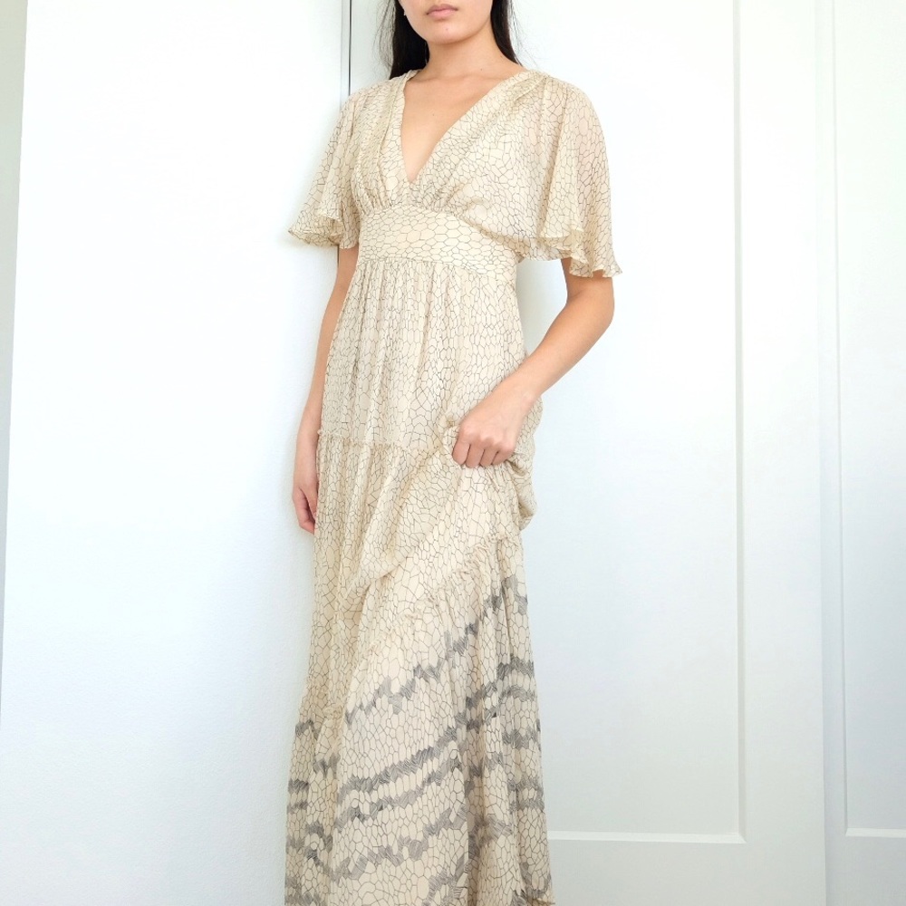 Twelfth Street by Cynthia Vincent Silk Maxi Dress